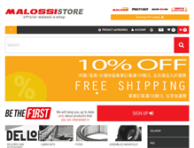 Tablet Screenshot of malossistore.asia